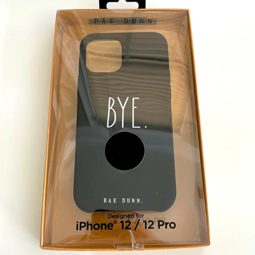 NIP 🖤 iPhone 12/12 Pro phone case 🖤 Rae Dunn